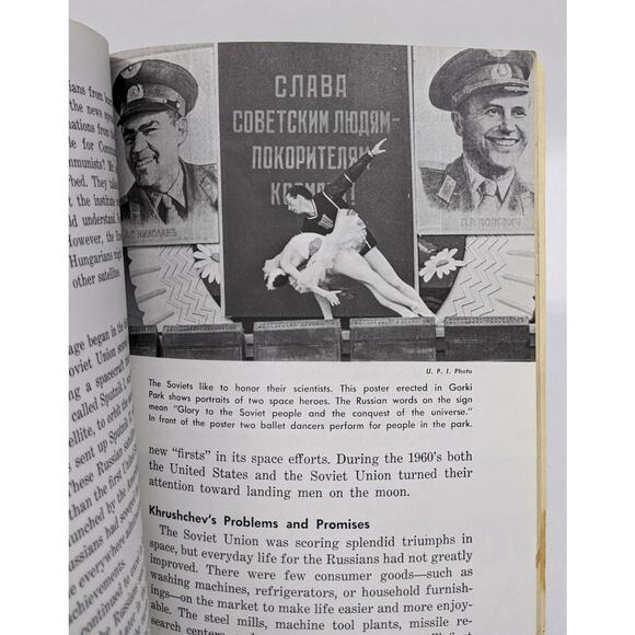 Vintage 1969 Story of the Soviet Union Russia USSR CCCP - School textbook - Picture 5 of 11